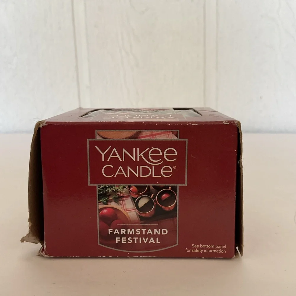 Yankee Candle Farmstand Festival Box of Tea Light Candles NWT
